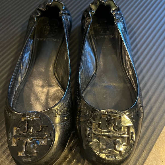 Tory Burch Reva Patent Leather Ballet Flat - Picture 3 of 10